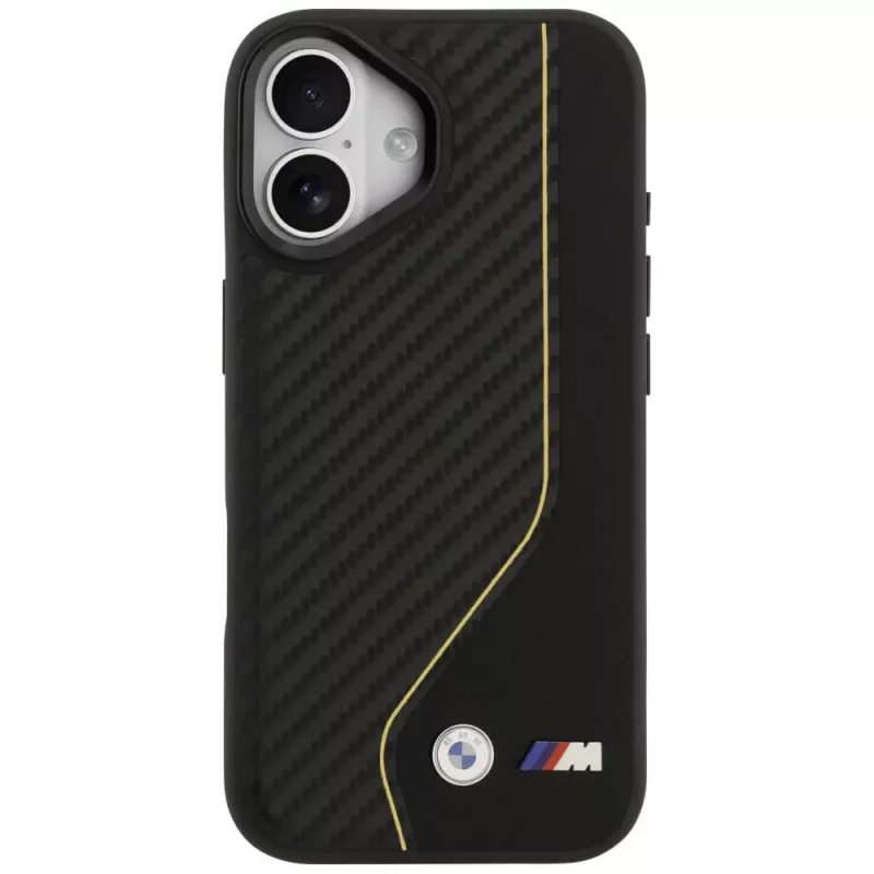BMW M Carbon Line & Logo Funda MagSafe para iPhone 17 Amarillo