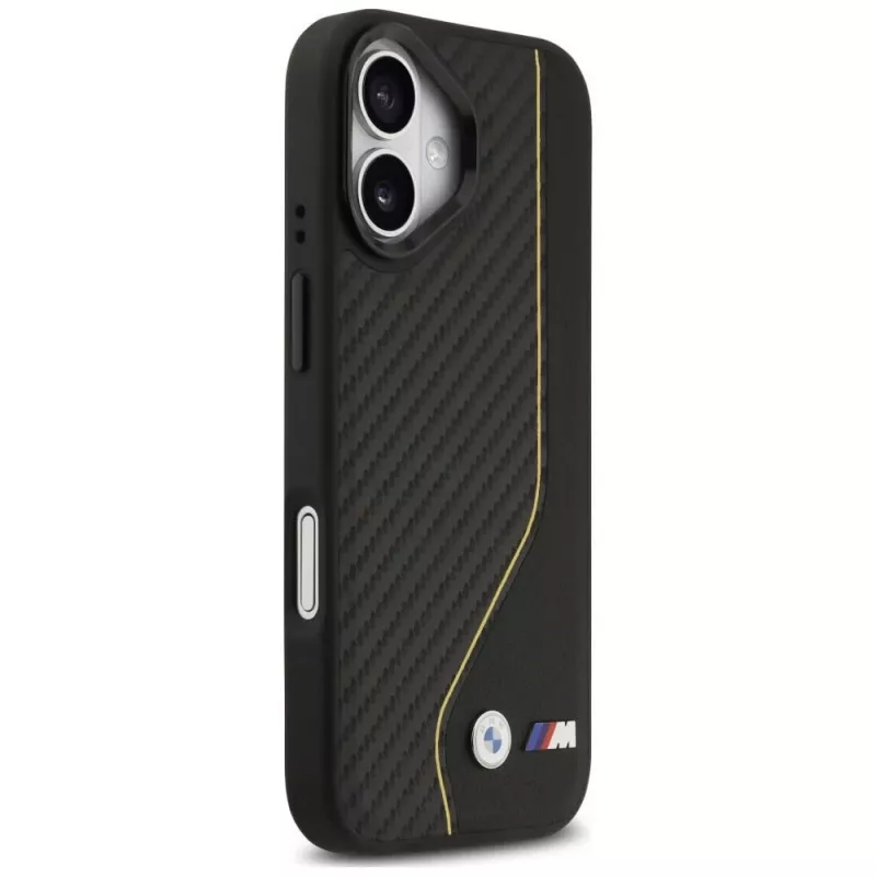BMW M Carbon Line & Logo Funda MagSafe para iPhone 17 Amarillo