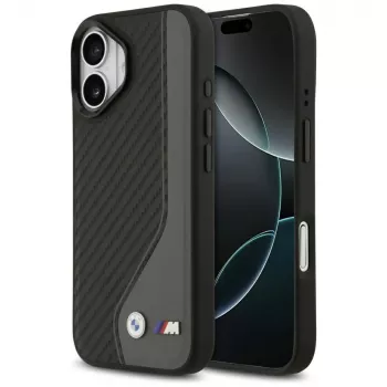 BMW M Carbon Logo Funda MagSafe para iPhone 17 Antracita