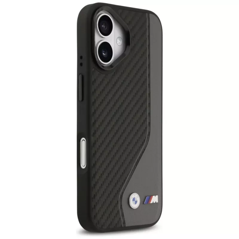 BMW M Carbon Logo Funda MagSafe para iPhone 17 Antracita