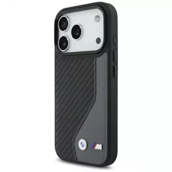 BMW M Carbon Logo Funda MagSafe para iPhone 17 Pro Antracita