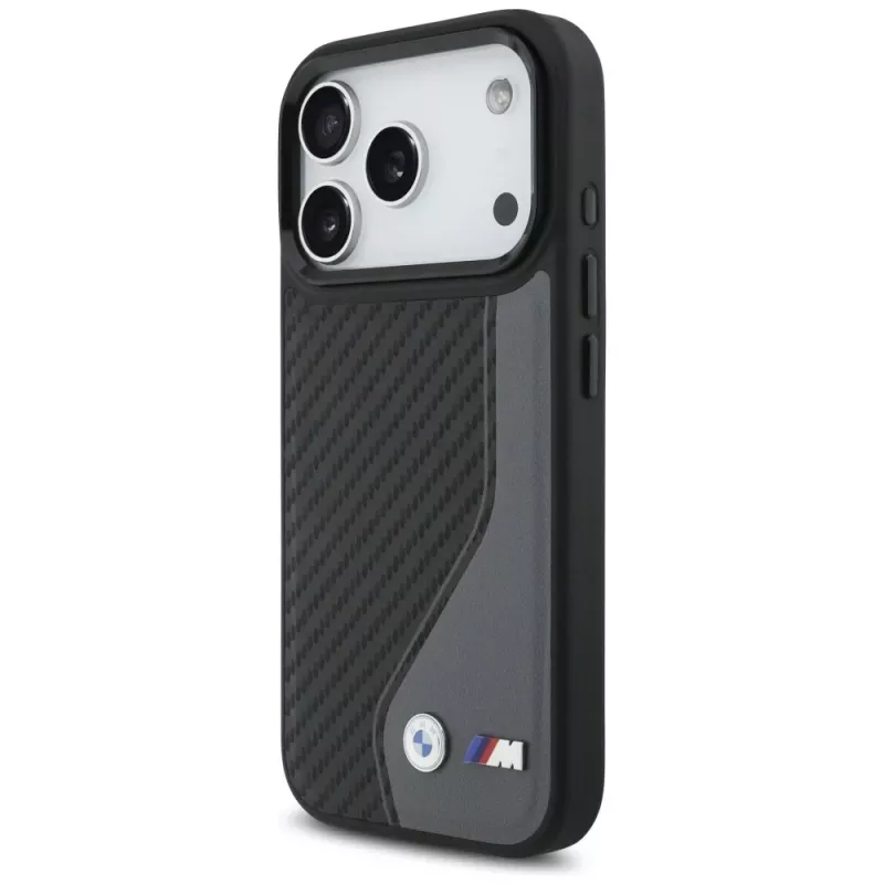 BMW M Carbon Logo Funda MagSafe para iPhone 17 Pro Antracita