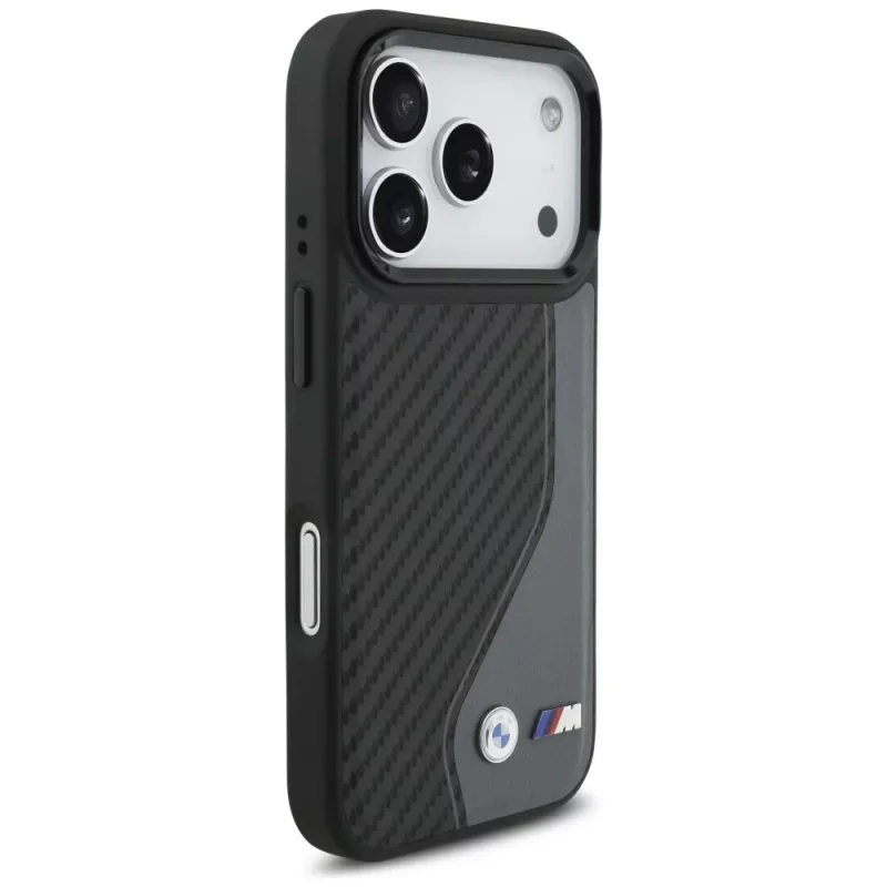 BMW M Carbon Logo Funda MagSafe para iPhone 17 Pro Antracita