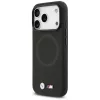 Funda MagSafe BMW M FW Metal Logo para Apple iPhone 17 Pro, negra