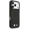 Funda MagSafe BMW M FW Metal Logo para Apple iPhone 17 Pro, negra