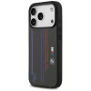 Funda MagSafe BMW M Kevlar Lines & Logo para iPhone 17 Pro, negra