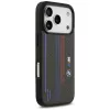 Funda MagSafe BMW M Kevlar Lines & Logo para iPhone 17 Pro, negra