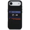 Funda MagSafe BMW M Silicon Horizontal Line para iPhone Air, negra