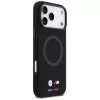Funda MagSafe BMW M Silicon Logo para iPhone 17 Pro Max, negra