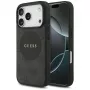 Funda MagSafe Guess 4G Circle Classic Logo para iPhone 17 Pro, negra