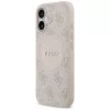 Funda MagSafe Guess 4G Circle Classic Logo para iPhone 17, rosa
