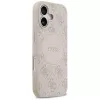 Funda MagSafe Guess 4G Circle Classic Logo para iPhone 17, rosa