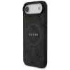 Guess 4G Ring Classic Logo Funda MagSafe para iPhone Air, Negro
