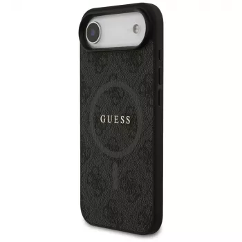 Guess 4G Ring Classic Logo Funda MagSafe para iPhone Air, Negro