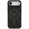 Guess 4G Ring Classic Logo Funda MagSafe para iPhone Air, Negro