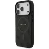 Guess 4G Ring Classic Logo Funda MagSafe para iPhone 17 Pro (Negro)