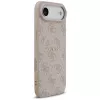 Guess 4G Ring Classic Logo Funda MagSafe para iPhone Air, Rosa