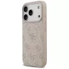 Guess 4G Ring Classic Logo Funda MagSafe para iPhone 17 Pro, Rosa
