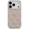 Guess 4G Ring Classic Logo Funda MagSafe para iPhone 17 Pro, Rosa