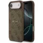 Guess 4G Ring Classic Logo Funda MagSafe para iPhone Air, Marrón