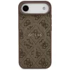 Guess 4G Ring Classic Logo Funda MagSafe para iPhone Air, Marrón