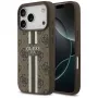 Guess 4G Printed Stripes Funda MagSafe para Apple iPhone 17 Pro - Marrón