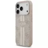 Guess 4G Printed Stripes Funda MagSafe para iPhone 17 Pro (Rosa)