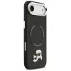 KARL LAGERFELD Karl & Choupette Pins Funda MagSafe para iPhone Air, Negro