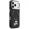 KARL LAGERFELD Karl & Choupette Pins Funda MagSafe para Apple iPhone 17 Pro - Negro