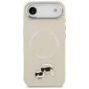 KARL LAGERFELD Karl & Choupette Pins funda MagSafe para Apple iPhone Air - beige