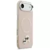 KARL LAGERFELD Karl & Choupette Pins Funda MagSafe para iPhone Air, Rosa