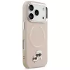 Karl Lagerfeld Karl & Choupette Pins Funda MagSafe para iPhone 17 Pro, Rosa