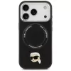 KARL LAGERFELD Karl Pin Funda MagSafe para Apple iPhone 17 Pro - Negro