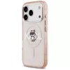 Karl Lagerfeld IML Choupette Sketch Logo funda MagSafe para iPhone 17 Pro - rosa
