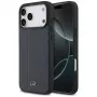 Mercedes funda de piel Laurel Leaves Stripes MagSafe para iPhone 17 Pro Max azul