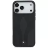 Mercedes funda de piel The Move MagSafe para iPhone 17 Pro Max negro
