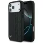 Mercedes funda de piel Laurel Leaves MagSafe para iPhone 17 Pro Max negro