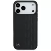 Mercedes funda de piel Laurel Leaves MagSafe para iPhone 17 Pro Max negro