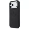 Mercedes funda de piel Vintage Logo MagSafe para iPhone 17 Pro Max negro