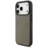 Mercedes Vintage Logo funda MagSafe de piel para iPhone 17 Pro taupe
