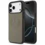 Mercedes funda de piel Vintage Logo MagSafe para iPhone 17 Pro Max taupe