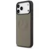 Mercedes funda de piel Vintage Logo MagSafe para iPhone 17 Pro Max taupe