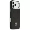 Guess funda Triangle Logo MagSafe para Apple iPhone 17 Pro (negro)