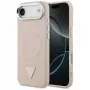 Guess funda Triangle Logo MagSafe para iPhone Air (rosa)