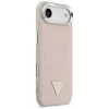 Guess funda Triangle Logo MagSafe para iPhone Air (rosa)