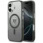 Guess funda IML Gradient Triangle Logo MagSafe para iPhone 17 negro