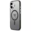 Guess funda IML Gradient Triangle Logo MagSafe para iPhone 17 negro