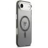 Guess funda IML Gradient Triangle Logo MagSafe para iPhone Air negro
