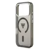 Guess funda IML Gradient Triangle Logo MagSafe para iPhone 17 Pro negro