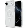 Guess funda IML Gradient Triangle Logo MagSafe para iPhone Air transparente